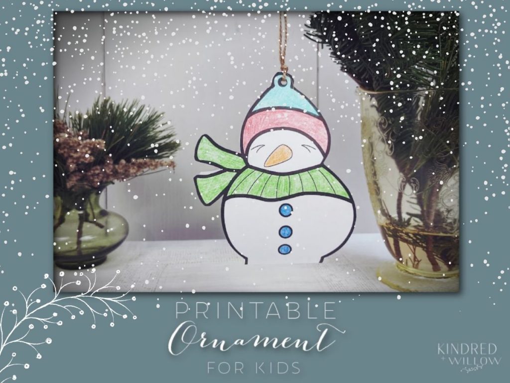 Build a Snowman Free Printables - Life is Sweeter By Design